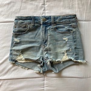 AMERICAN EAGLE LACE POCKET SHORTS